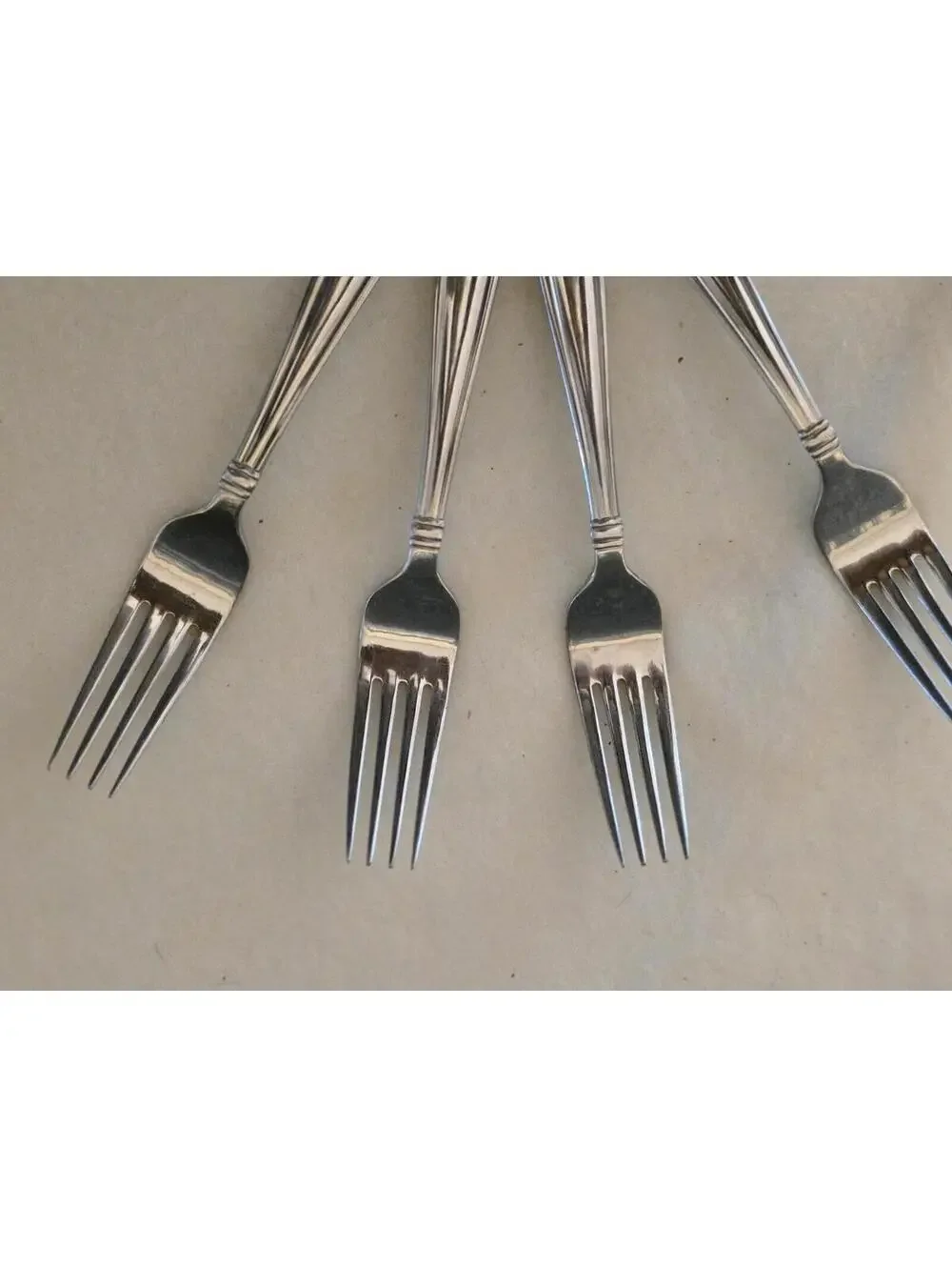Reed & Barton Celebration Stainless Korea Dinner Forks Set of 4 Flatware